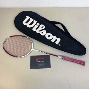 Wilson n400 バドミントン ラケット 81-85g FLEX 28.0cm BALANCE ウィルソン ラケット入れ ラケットケース【2143