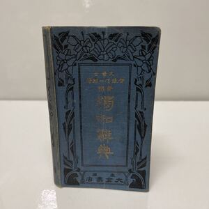 新譯 独和辞典 獨和辞典 登張信一郎（著） 大倉書店 大正7年