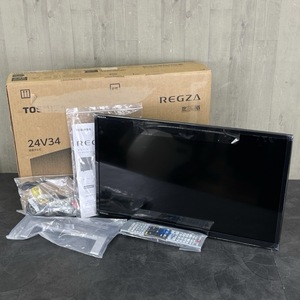 24V型 ハイビジョン 液晶テレビ 【展示品】動作保証 TOSHIBA 東芝 REGZA 24V34 24インチ レグザ 【中古】 096001 / 21717