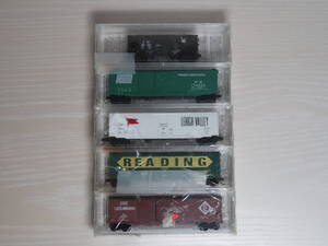 MICRO TRAINS CONRAIL 5-Pack アメリカ型貨車5両セット