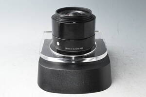 #a1389【外観美品】 SIGMA シグマ A 19mm F2.8 DN (ソニーE用)　 ブラック