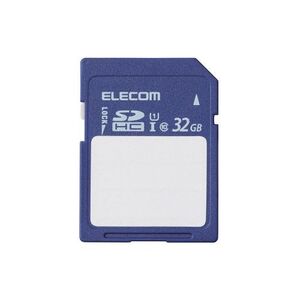 エレコム 文字が書ける SDHC メモリカード 32GB MF-FS032GU11C /l