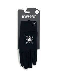 VOLCOM ボルコム J68524JABLK③ メンズSサイズ インナーグローブ InnerGlove ブラック色 手袋 スノボ 防寒具 ヴォルコム 新品即決 送料無料