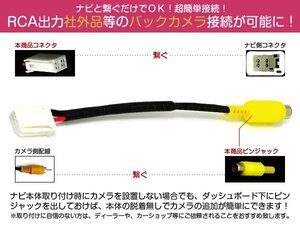 メール便送料無料 イクリプス ECLIPSE バックカメラ 変換 ケーブル AVN7500 配線 リアカメラ 入力アダプタ 後付け 社外カメラ