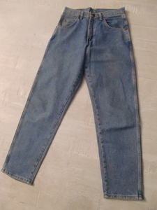 送料無料 90’s USA製 Wrangler バギー デニム パンツ W76cm L77cm W29 アメリカ製 ラングラー ジーンズ VINTAGE ワーク ンテージ 90年代