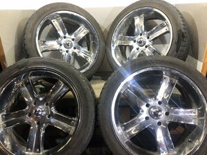 社外品 23×10J 5H PCD150 OFFSET+18 ナンカン 305/40R23 4本 878 夏タイヤホイールセット(沖縄県・離島は発送不可)