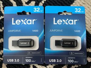 レクサー Lexar USBメモリー 32GB 2枚