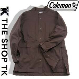 新品 Coleman 【別注】 THE SHOP TK / シャツ ジャケット M / 8ポケット 洗濯可 ★350414 コールマン タケオキクチ ゆったり目