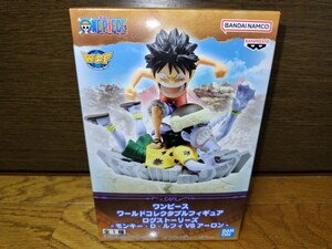 【新品未開封】ワンピース ワールドコレクタブルフィギュア ログストーリーズ モンキー・D・ルフィ VS アーロン 麦わら ゴムゴム WCF