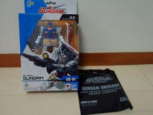 【未開封】ガンダムユニバース GU-01 RX-78-2 ガンダム 初回限定付録付き GUNDAM UNIVERSE BANDAI