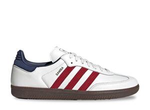 adidas Originals Samba OG "Core White/Team Victory Red/Night Indigo" 26.5cm IH4881