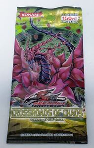 遊戯王 新品未開封 クロスローズ・オブ・カオス 1パック KONAMI コナミ デュエルモンスターズ