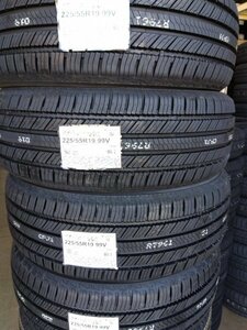 G058 225/55R19 99V　ヨコハマタイヤ ジオランダー CV　４本　個人宅配達OK　GEOLANDAR