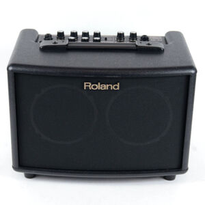 【中古】 アコギアンプ ローランド ROLAND AC-33 アコースティックギター用アンプ アコギアンプ ブラック