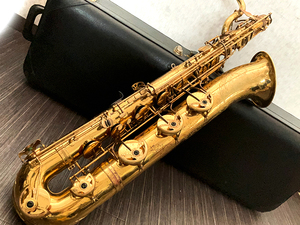 ■Yanagisawa B-6 バリトンサックス ハードケース・新品タンポ付属 ヤナギサワ■