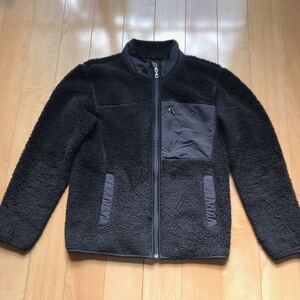 BULKY Fleece フリースジャケット 577-6-10 レディース S ブラック アウトドア グランピング