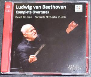 CD2枚組　ベートーヴェン　序曲全集　ジンマン　チューリヒ・トーンハレ管