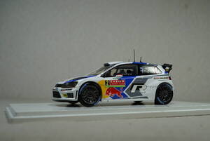 1/43 ラトバラ モンテ spark Volkswagen Polo R WRC #2 Latvala 2014 Rally de Monte Carlo 4th フォルクスワーゲン ポロ VW