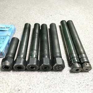 ツ清g149 BIG/大昭和精機 コレットチャックホルダー ベビーチャック(MB-20 3～10mm)◇ニューベビーチャック(ST20 4・6mm)★計7本セット