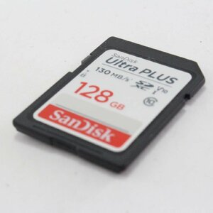 SanDisk Ultra Plus SD Card, 128GB, SDSDUW3-128G-AN6IN