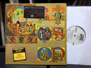 ブリット mellotronプログレ PROMO LP ▼ King Crimson - Lizard‘70米Atlantic原盤 ▼ * クリムゾン * Presswell * White label DJプロモ