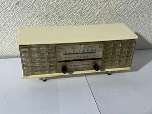 ジャンク パンドラ T-9 Midget Personal Radio Six TRANSISTOR Pandora BLACK 昭和 レトロ ビンテージ ラジオナショナル ラジオ 部品取り