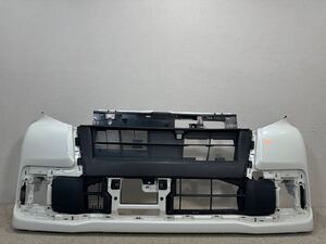 LA600S LA610S 後期 タントカスタム 純正 フロントバンパー ロアグリル アッパーグリル (W24 パールホワイトIII) 52119-B2F10 G1126-55