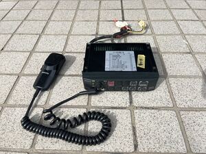 横浜市発 パトライト サイレンアンプ PATLITE 電子サイレンアンプ SAP-500FBZ マイク SDM-07 中古動作品