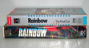 【中古VHS】 レインボー Rainbow The Final Cut / LIVE BETWEEN THE EYES VHSビデオテープ