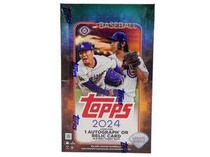 【新品・未開封BOX 】MLB 2024 Topps Baseball Update Series Hobby Box 大谷翔平 山本由伸 今永昇太 autograph サイン