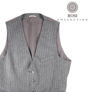 ROSI COLLECTION（ロージコレクション） ジレ BENNY dis.05 グレー 46 23328 【W23328】