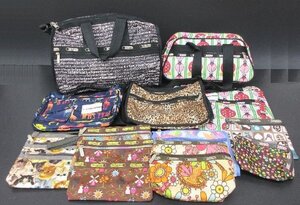 [ZEROnet]●Lesportsac レスポートサック ボストンバック ショルダーバック サコッシュ トートバック まとめて 12点セット●A71-09