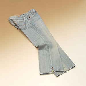 ★良品★USA製AGジーンズ アドリアーノゴールドシュミット AG Jeans 八分丈 ジーンズ【W26】ld508