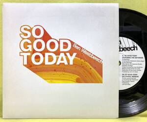 ■Ben Westbeech■So Good Today■2007 UK■即決■洋楽■EPレコード