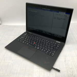 Lenovo ThinkPad X1 Yoga 20LE-S3482L Core i7 8650U 1.90GHz/16GB/512GB(NVMe) 〔C0330〕