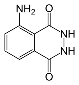 ルミノール 99% 50g C8H7N3O2 発光染料 3-アミノフタル酸ヒドラジド 有機化合物標本 試薬 送料無料