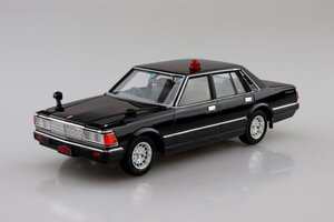 ★予約品★アオシマ 1/24 西部警察 No.8 430セドリックセダン 覆面パトロールカー 2025年3月発売予定