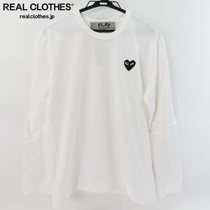 ☆(4)【未使用】PLAY COMME des GARCONS/プレイコムデギャルソン プリントTシャツ AD2024/YX-T 072-051-2-5/M /UPK