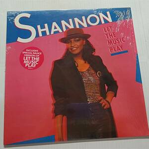 即決 SHANNON Let The Music Play　US シュリンク・ハイプステッカー付　シャノン YA