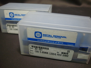 【5】【未使用】METAL　REMOVAL　ドリルバー　CBD5．65ｍｍ　25本入　2ケース / スマイルサンタ　佐久店