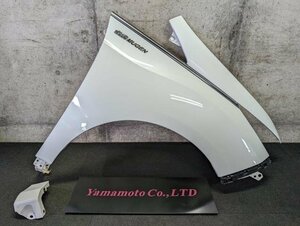 ホンダ オデッセイ RC1/RC2 前期 純正 右 フロント フェンダー 無限 エンブレム アブソルート NH788P/ホワイトオーキッド 個人宅不可