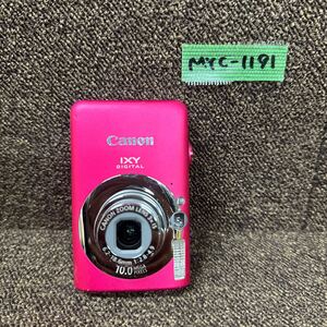 MYC-1191 激安 デジタルカメラ デジカメ Canon IXY DIGITAL 110 IS PC1355 動作未確認 現状品 同梱不可