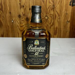 s0913605 未開封 バランタイン Ballantines ゴールドシール 12年 スコッチ ウイスキー 箱無し お酒 古酒 古ラベル 酒 GOLD SEAL 中古品