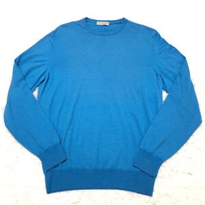 【極美品】FILIPPO DE LAURENTIIS カシミヤシルクウール クルーネック ニット Luxury Knitwear セーター フィリッポデローレンティス