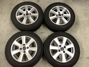 ★大阪発　15インチ　スタッドレス　＆　アルミホイール　4本セット　185/65R15　プジョー　207　BORBET