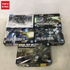 1円〜 HG他 1/144 ウイングガンダムゼロ、ガンダムデスサイズ 等