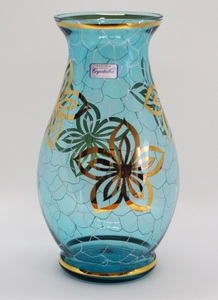 BOHEMIA CRYSTAL　フラワーベース　花器　花瓶