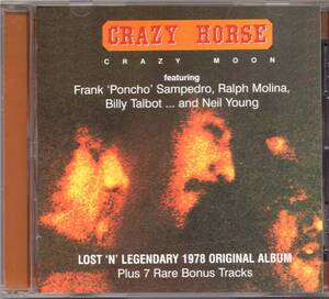 ☆CRAZY HORSE(クレイジー・ホース)/Crazy Moon+7◆78年発表の超大名盤に72年＆68年の名盤から厳選した7曲を追加収録した超大名盤◇レア★