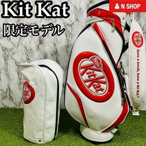 【激レア 】美品 40周年限定 非売品ネスレ kit kat キットカット キャディバッグ