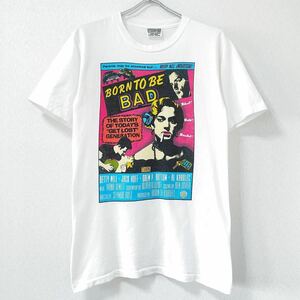 ■激レア■90s USA製 BORN TO BE BAD ムービー Tシャツ M ボーントゥービーバッド 映画 アート ビンテージ